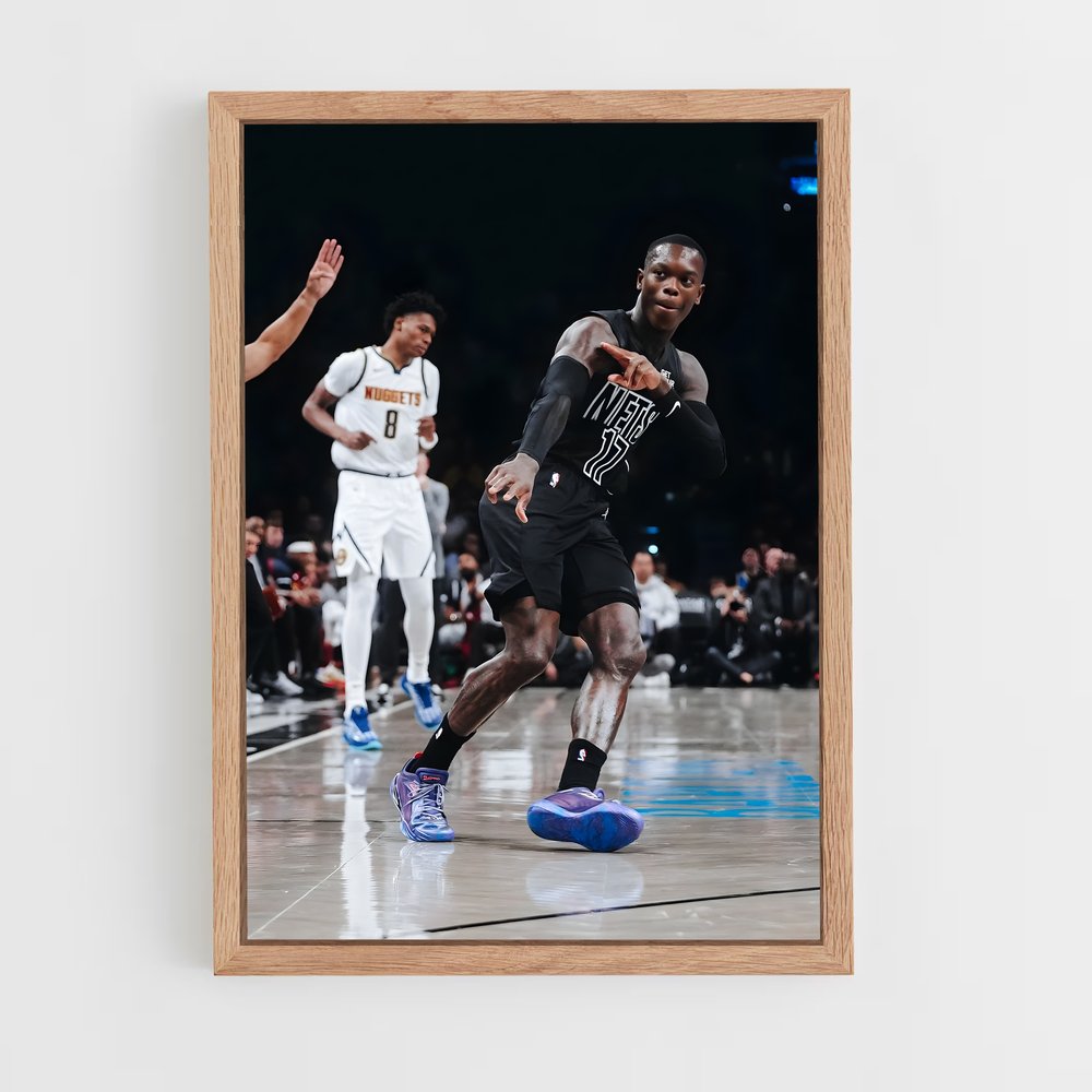 Poster L'Élan de Dennis – affiche Basketball (vue 4)